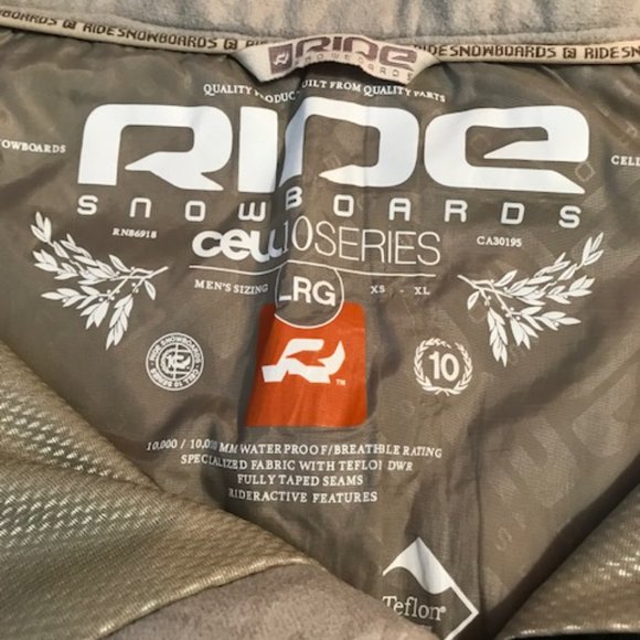 RIDE Cell Series Snowpants - Men's Large - Picture 2 of 7